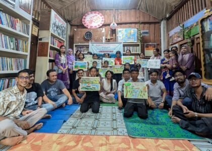 রাজাদের গ্রামে জ্ঞানের প্রদীপ