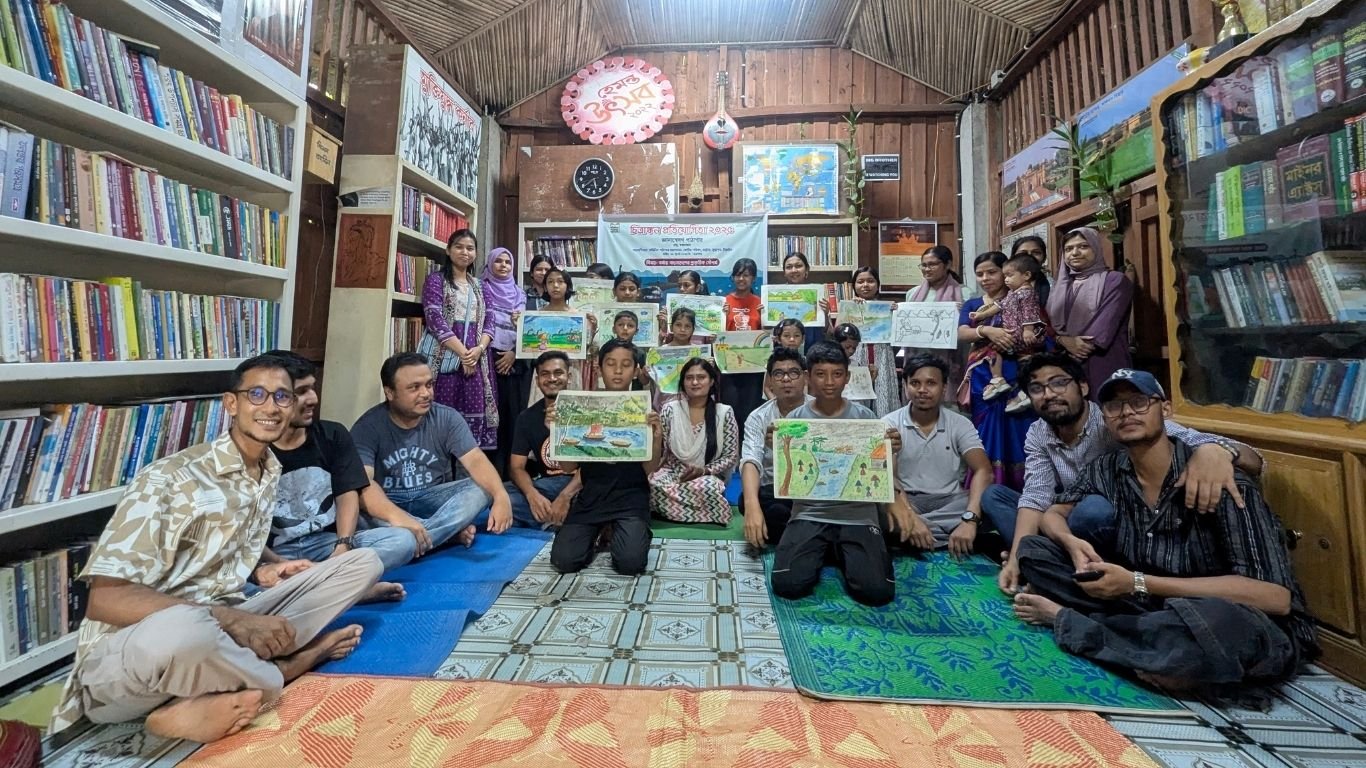 রাজাদের গ্রামে জ্ঞানের প্রদীপ